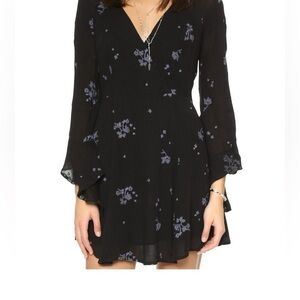 Free People Jasmine Embroidered Mini Dress